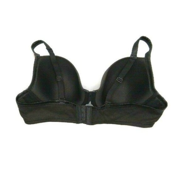 Lane Bryant Cacique Bra Lightly Lined T Shirt Cotton Blend Plus 44C Black NEW - Picture 5 of 8